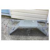 Havahart live trap, 11x37x11' tall