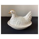 Atlantic Mold Ceramic Hen on Nest