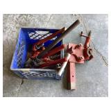 Rigid Pipe Vise, cutters & wrenches