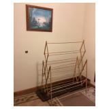 Drying rack, picture & 2 shoe trays