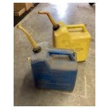 Diesel & Kerosene Cans, some fluid