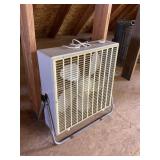Galaxy box fan, works