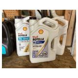 Shell Rotella Oil, 10W-30s are full