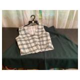 70s Hand made vintage skirt & vest