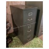 3 drawer file cabinet, 15x28x39"