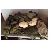 Military clothes & bags