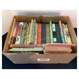 Box of vintage books