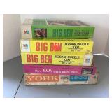 5 puzzles, used
