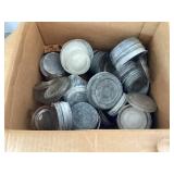 Zinc & Glass Canning Jar Lids