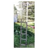 109" Wood ladder