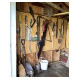 Shed Wall Cleanout