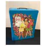 Vintage Barbie case & contents