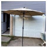 Outdoor umbrella, 102"w x 98"t