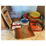 Picnic Supplies; cutlery, cups, plates, plate