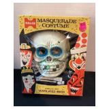 Vintage boxed skeleton costume