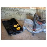 Craftsman Professional 12" miter saw & Dewalt