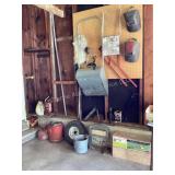 Garage wall clean out