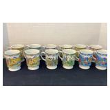 12 MCM Japanese Flare Stacking Mugs