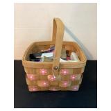 Basket of NOS Avon Costume Jewelry & More