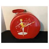 Vintage ballet doll case, 11 1/2x4"