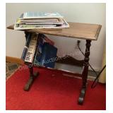 Stand & Books, 26x13x24" tall
