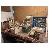 Basement shop bench top clean off
