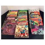 15 Vintage Comic Books; Star Trek, Adam-12,