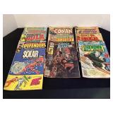 10 Vintage Comic Books; Flinstones, Conan, Robot