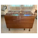 6 Leg Pennsylvania House Drop Leaf Table