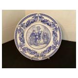 9 1/2' Spode Snowman Plate, first issue