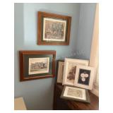 Pictures, painting, document frame