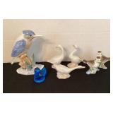 Russ bone china geese, Ward 'Bluebird of