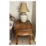 End Table & Lamp
