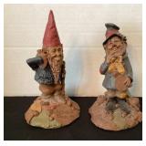 1987 Tom Clark Arthur gnome & 'Twinkle clown gnome