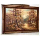 Large vintage picture, 42x31'