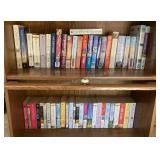 2 shelves of books