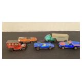 5 Vintage Redline HotWheels, played with