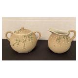 Vintage creamer & sugar