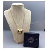 Franklin Mint fortune cookie necklace
