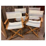 4 director chairs