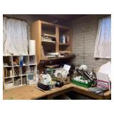 Artists paint supplies, mats, brushes, paint &