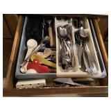 Kitchen utensil drawer cleanout
