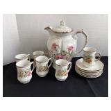 Vintage chocolate set