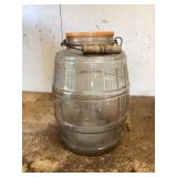 13' large glass pickle jar