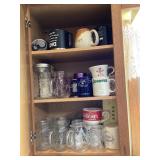 Cupboard of cups & mugs