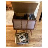Delmonico record stereo & records