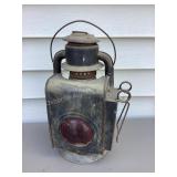 12' antique lantern