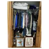 Upstairs bedroom closet cleanout