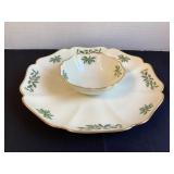 12' Lenox Holiday Appetizer Plate, one piece