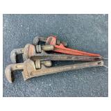 3 Rigid pipe wrenches